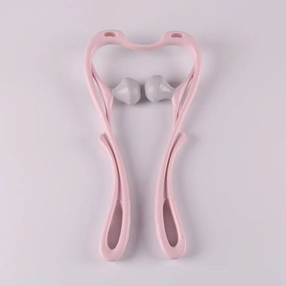 High Quality Multi-function Manual Relaxed Cervical Massager Pressure Relieve Double Ball Pressing Meridian Massager